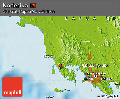 Physical Map of Koderika
