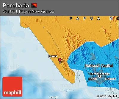 Political Map of Porebada
