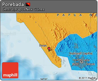 Political Map of Porebada