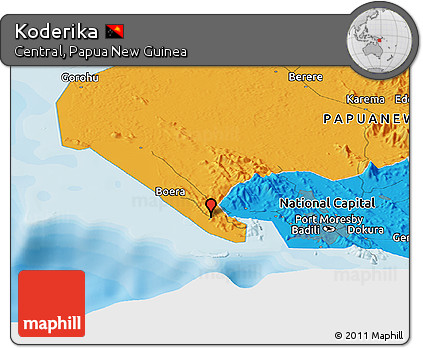 Political Panoramic Map of Koderika