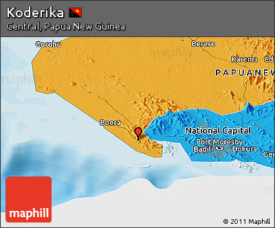 Political Panoramic Map of Koderika