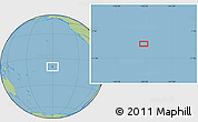 Savanna Style Location Map of the area around 9° 15' 16" S, 150° 22' 30" W