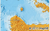 Political Map of the area around 9° 15' 16" S, 159° 52' 30" E