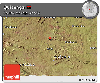 Satellite 3D Map of Quizenga