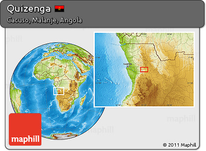 Physical Location Map of Quizenga