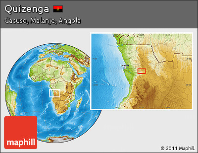 Physical Location Map of Quizenga