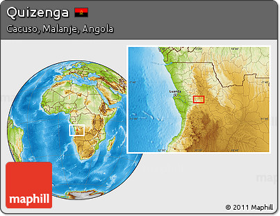 Physical Location Map of Quizenga