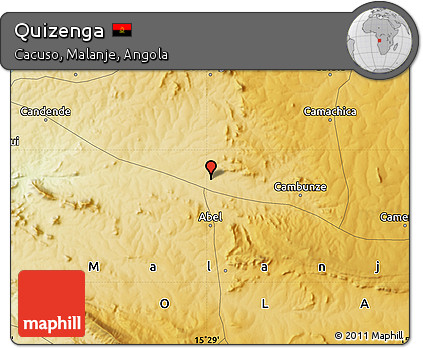 Physical Map of Quizenga