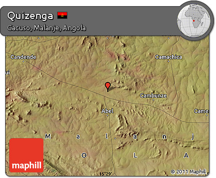 Satellite Map of Quizenga