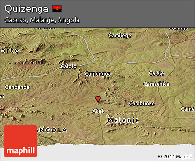 Satellite Panoramic Map of Quizenga