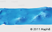 Physical Panoramic Map of the area around 9° 15' 16" S, 168° 13' 29" W