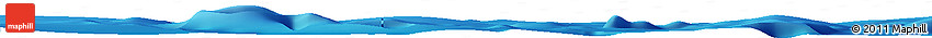 Shaded Relief Horizon Map of the Area around 9° 15' 16" S, 169° 55' 30" W Shaded Relief Horizon Map of the Area around 9° 15' 16" S, 169° 55' 30" W