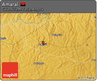 Physical 3D Map of Amaral