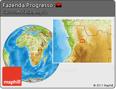 Physical Location Map of Fazenda Progresso