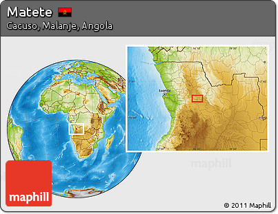 Physical Location Map of Matete
