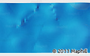 Physical 3D Map of the area around 9° 15' 16" S, 176° 1' 30" E