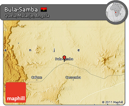 Physical Map of Bula-Samba