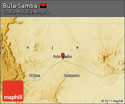 Physical Map of Bula-Samba
