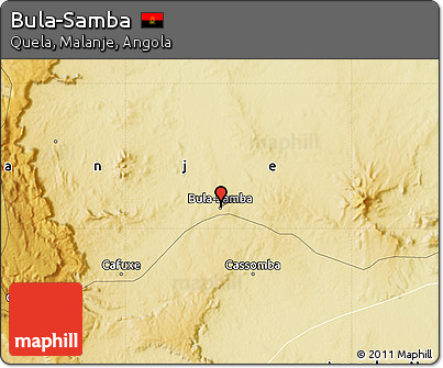 Physical Map of Bula-Samba