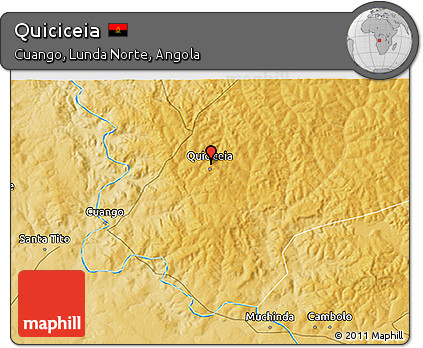 Physical 3D Map of Quiciceia