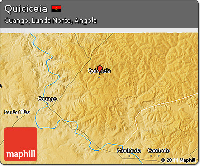 Physical 3D Map of Quiciceia
