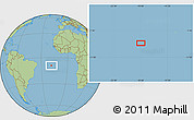 Savanna Style Location Map of the area around 9° 15' 16" S, 18° 37' 30" W