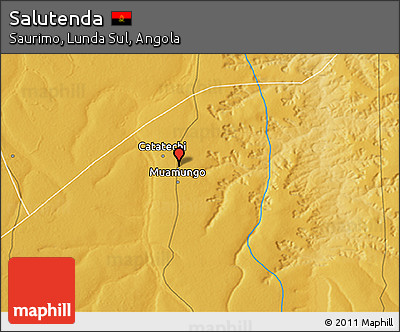 Physical 3D Map of Salutenda