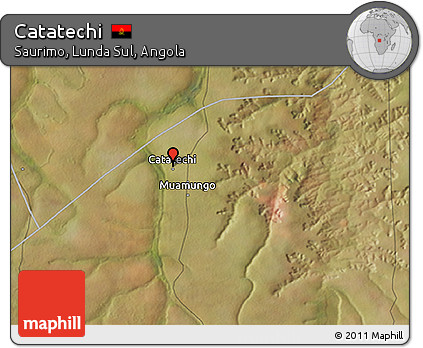 Satellite 3D Map of Catatechi
