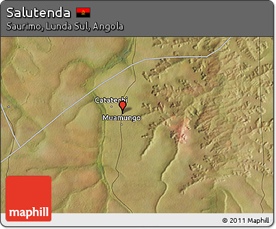 Satellite 3D Map of Salutenda