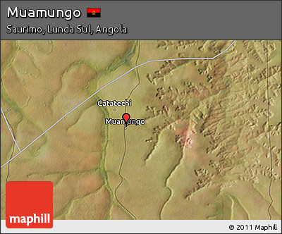 Satellite 3D Map of Muamungo