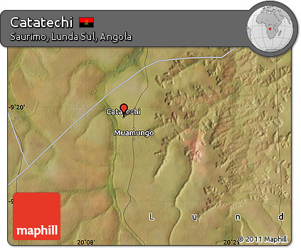 Satellite Map of Catatechi