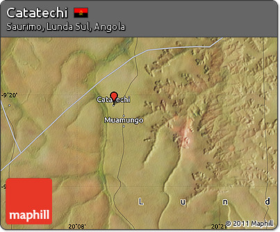 Satellite Map of Catatechi