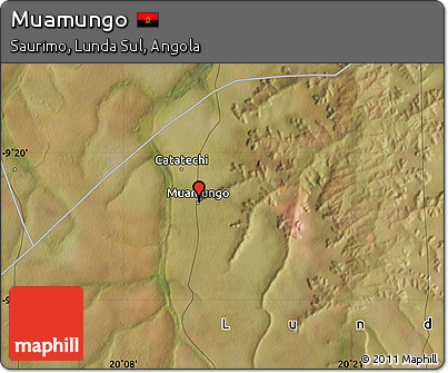 Satellite Map of Muamungo