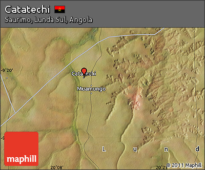 Satellite Map of Catatechi
