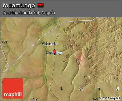 Satellite Map of Muamungo