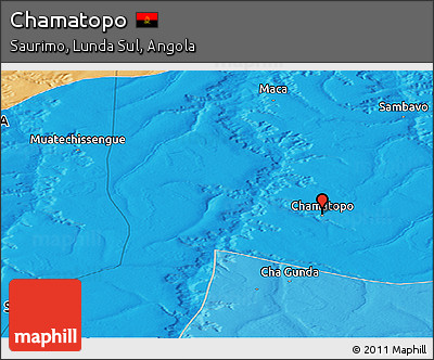Political Panoramic Map of Chamatopo