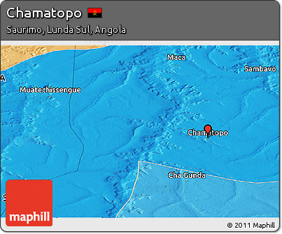 Political Panoramic Map of Chamatopo