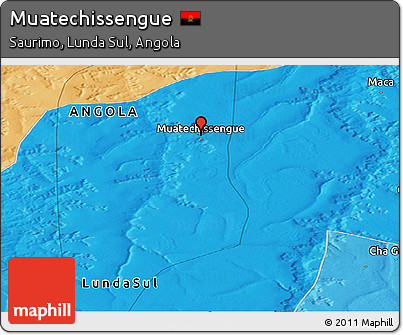Political Panoramic Map of Muatechissengue