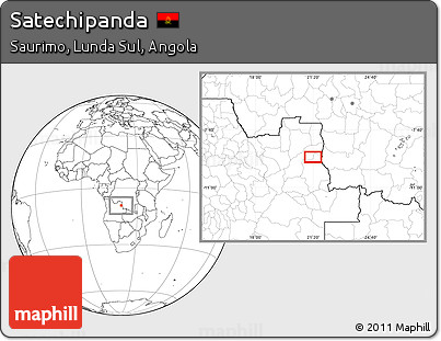 Blank Location Map of Satechipanda