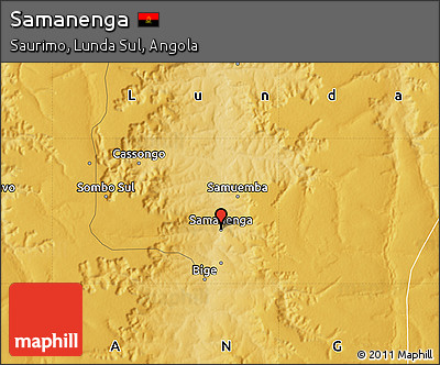 Physical Map of Samanenga