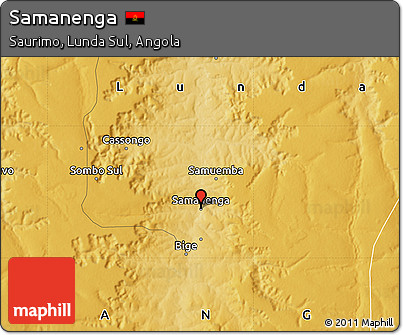 Physical Map of Samanenga