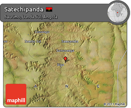 Satellite Map of Satechipanda