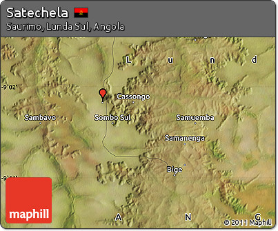 Satellite Map of Satechela