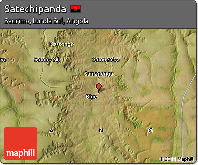 Satellite Map of Satechipanda