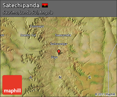 Satellite Map of Satechipanda