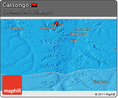 Political Panoramic Map of Cassongo