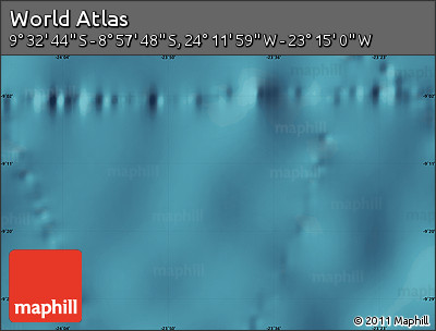 Satellite Map of the Area around 9° 15' 16" S, 23° 43' 30" W