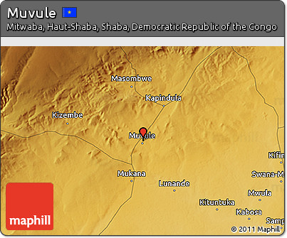 Physical 3D Map of Muvule