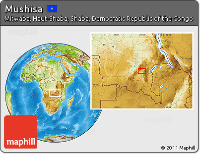 Physical Location Map of Mushisa