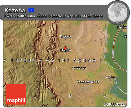 Satellite Map of Kazeba